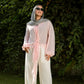 Ruffle Muse blouse in blush