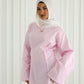 Asmira blouse in blush pink