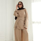 Zahia set in sandstone