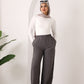Linen pants- charcoal grey