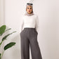 Linen pants- charcoal grey