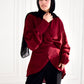 Izel blouse in burgundy