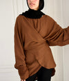 Izel blouse in Brown