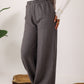Linen pants- charcoal grey