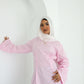 Asmira blouse in blush pink