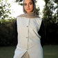 Mira vest in offwhite