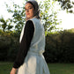 Mira vest in offwhite